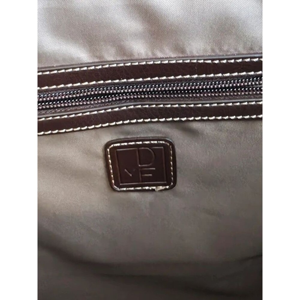 Diane von Furstenberg DVF Burgundy Large Tote Shoulder Bag - Picture 4 of 11